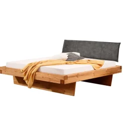 Design-Balkenbett mit Polsterkopfteil - Kalastania