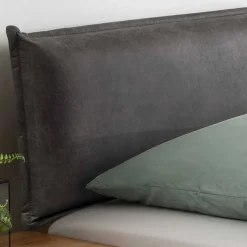 Designbett mit zwei Bettkästen aus Wildeiche - Zennian (dreiteilig)