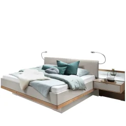 Designer Doppelbett & Nachttische - Crascanu (dreiteilig)