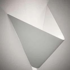 Designer Wandlampe in Weiß - Bean