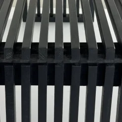 Design-Garderobenbank in Schwarz - Andarina