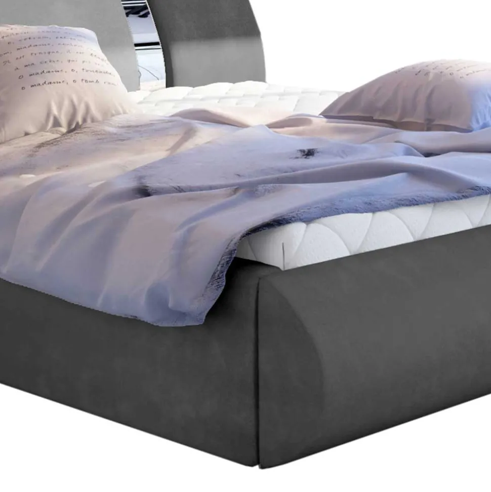 Design-Polsterbett inklusive Lattenrost - Cioara