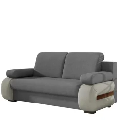 Design-Schlafsofa in Grau und Hellgrau - Blascina