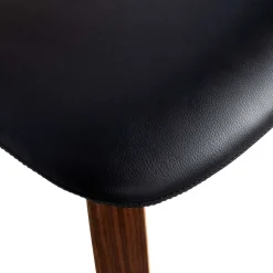 Designstuhl aus Kunstleder & Schichtholz - Riostar