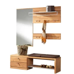 Dielen Set Coestra aus Kernbuche (vierteilig)