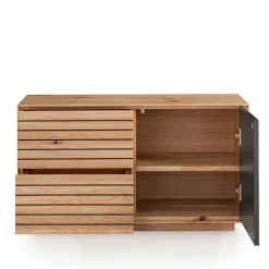 Dielenbank aus Asteiche Massivholz - Zonga