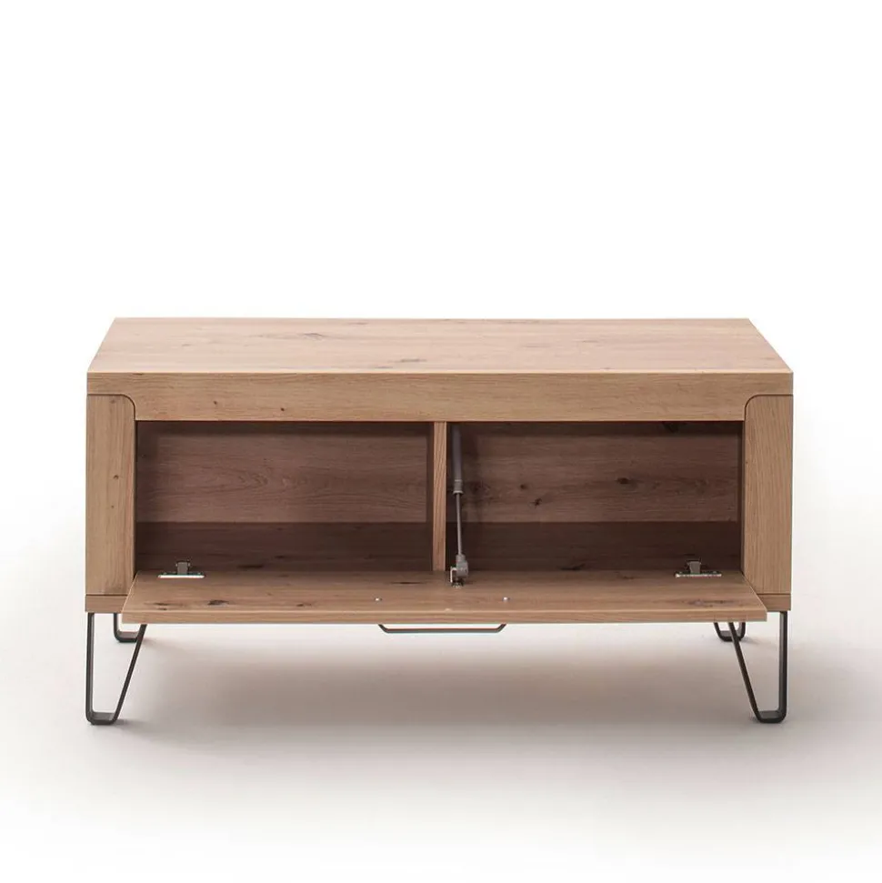 Dielenbank in Wildeiche Optik - Carry