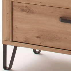 Dielenbank in Wildeiche Optik - Carry