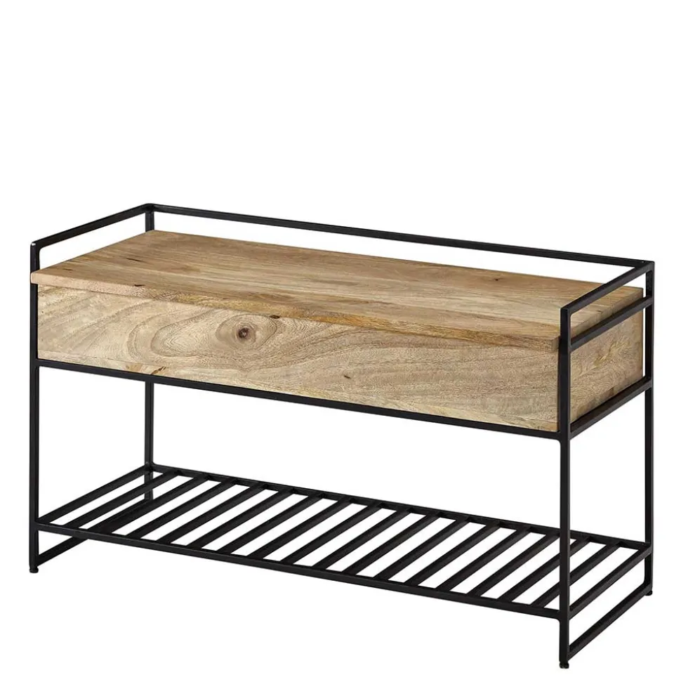 Dielenbank mit Truhe & Schuhablage - Leiria