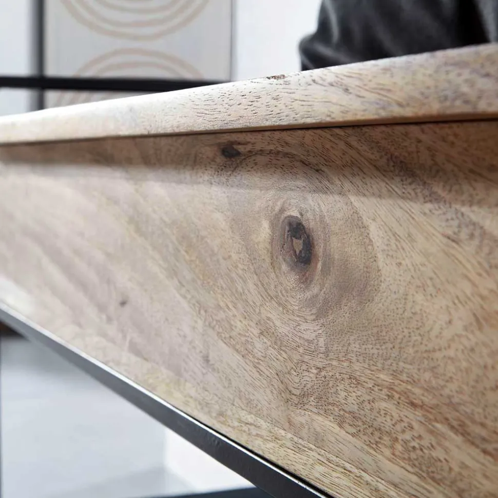 Dielenbank mit Truhe & Schuhablage - Leiria