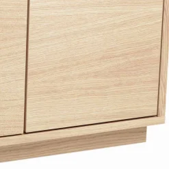 Dielenbank Vaxos mit Eiche Furnier