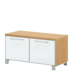 Dielenbank Wynoca mit Weißglas