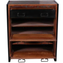 Dielenmöbel im Shabby Chic Set - Ensley (fünfteilig)