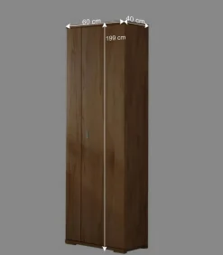 Dielenmöbel Set Wislama aus Kernbuche Massivholz (dreiteilig)