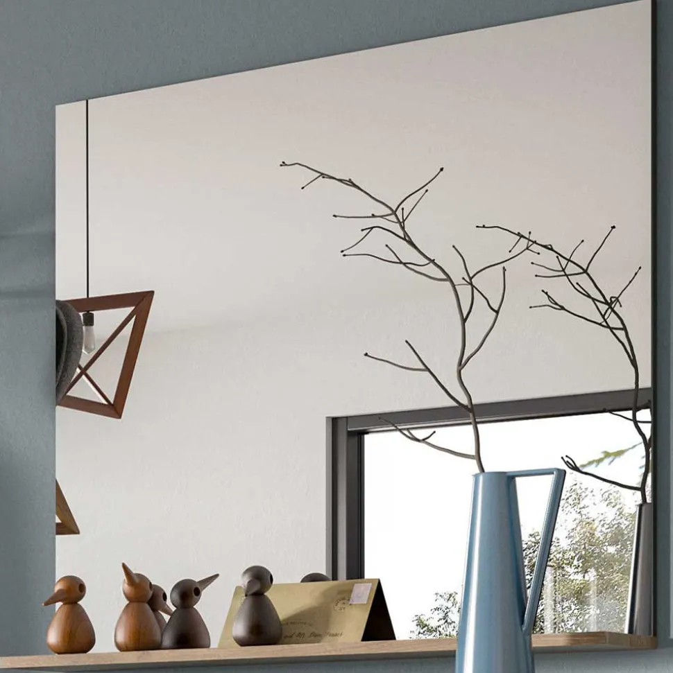 Dielenspiegel mit Ablage in Wildeiche NB - Depart