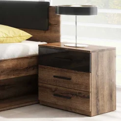Doppelbett mit Sockel und Stauraum - Ulpro