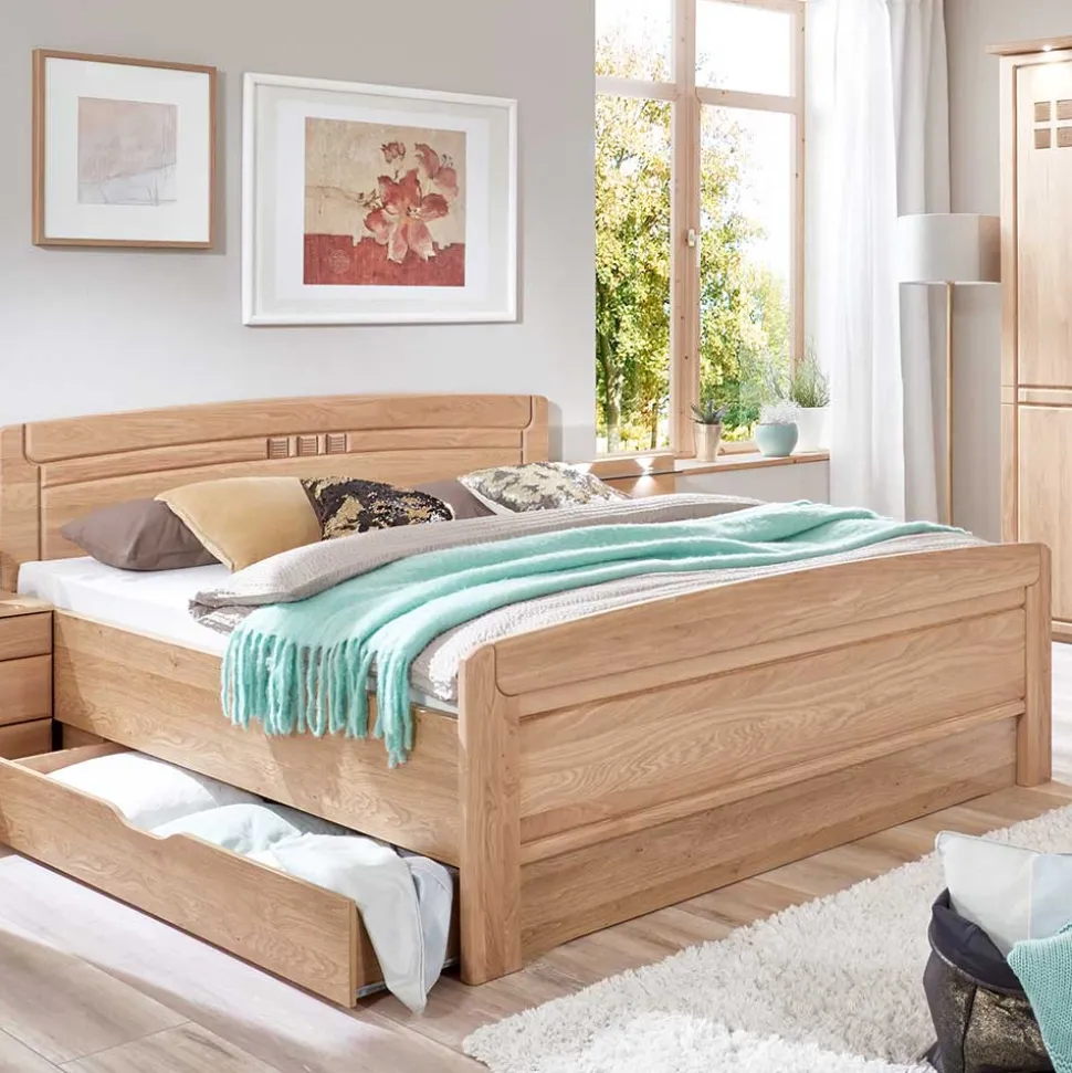 Doppelbettgestell mit Schubladen - Sendician