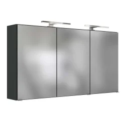 Doppel-Waschplatz & Badezimmerschränke - Endely (dreiteilig)