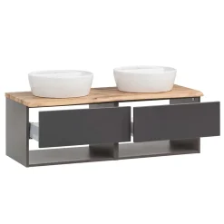 Doppel-Waschtisch für die Wandmontage - Breznia