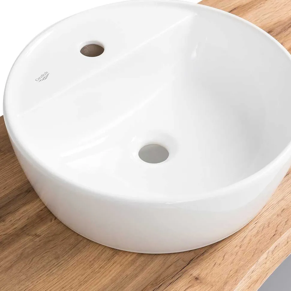 Doppel-Waschtisch für die Wandmontage - Breznia