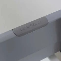 Doppel-Waschtisch mit schwarzen Aufsatzbecken - Crystoga