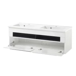 Doppel-Waschtisch mit zwei Klappen - Ingmesan I