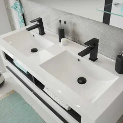 Doppel-Waschtisch mit zwei Klappen - Ingmesan I