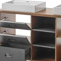 Doppelwaschtisch mit zwei Aufsatzwaschbecken - Forawas