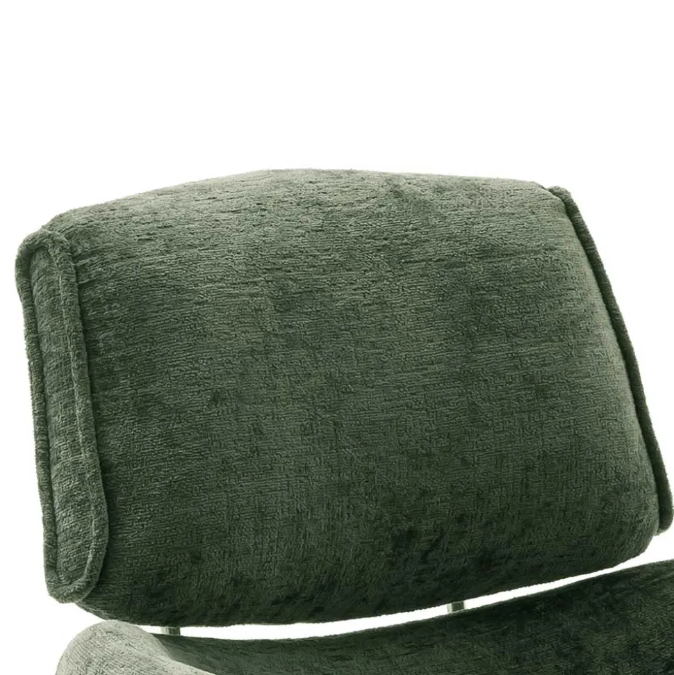 Drehbare Esszimmerstühle in Oliv Grün - Unkorian (2er Set)