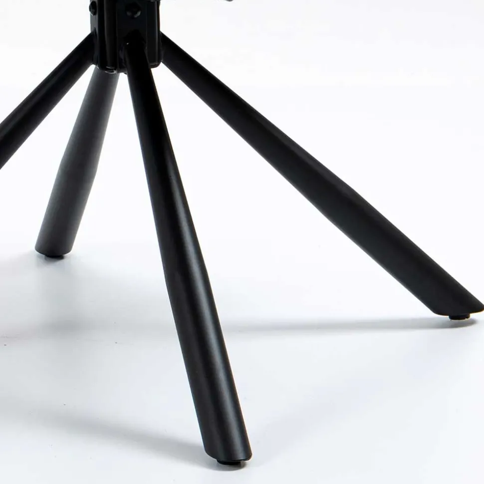 Drehbarer Armlehnenstuhl in Türkis - Maior (2er Set)