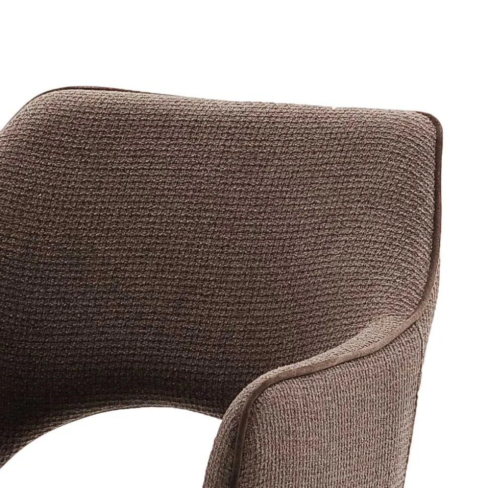 Drehbarer Armlehnenstuhl fürs Esszimmer - Mailak (2er Set)