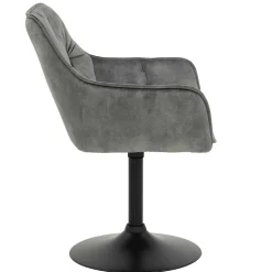 Drehbarer Armlehnenstuhl mit Tellerfuß - Odense (2er Set)