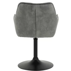 Drehbarer Armlehnenstuhl mit Tellerfuß - Odense (2er Set)