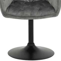 Drehbarer Armlehnenstuhl mit Tellerfuß - Odense (2er Set)