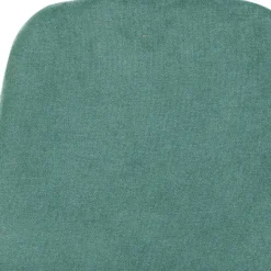 Drehbarer Retro Loungesessel in Türkis - Vitablo