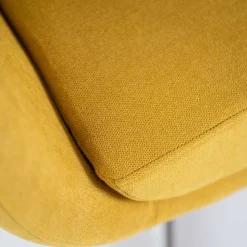 Drehbarer Retrosessel in Gelb - Phantom