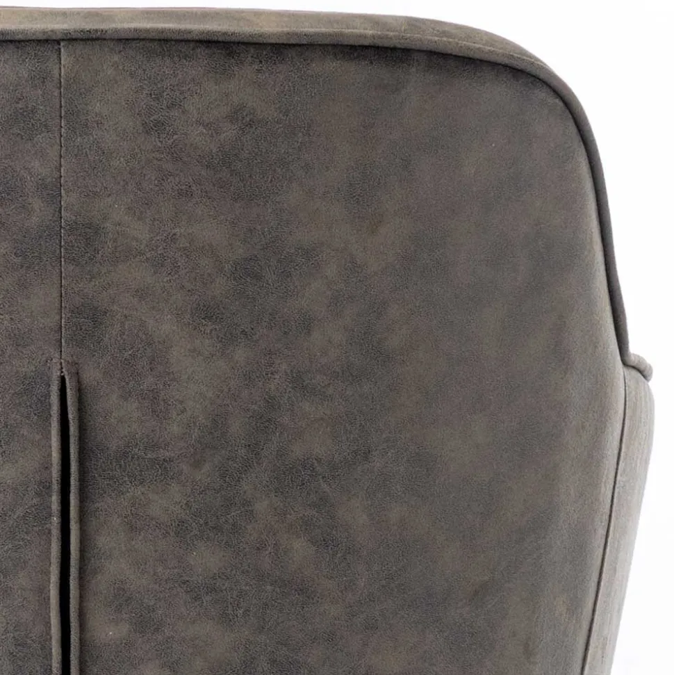 Drehbarer Tischsessel in Braun - Adelaide