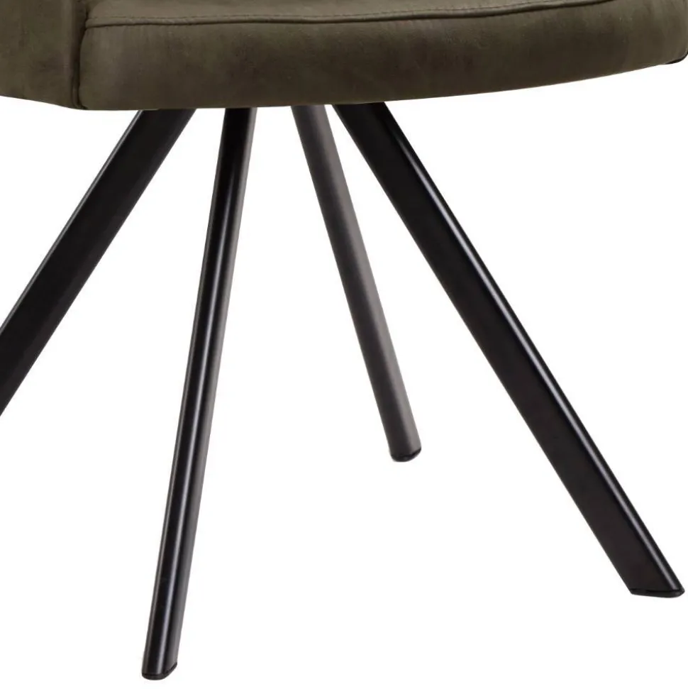 Drehbarer Tischsessel in Khaki - Linz