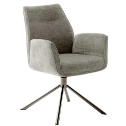 Drehbarer Tischsessel mit Taschenfederkern - Lucia (2er Set)