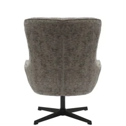 Drehbarer Wohnzimmersessel in Dunkelgrau - Grandio