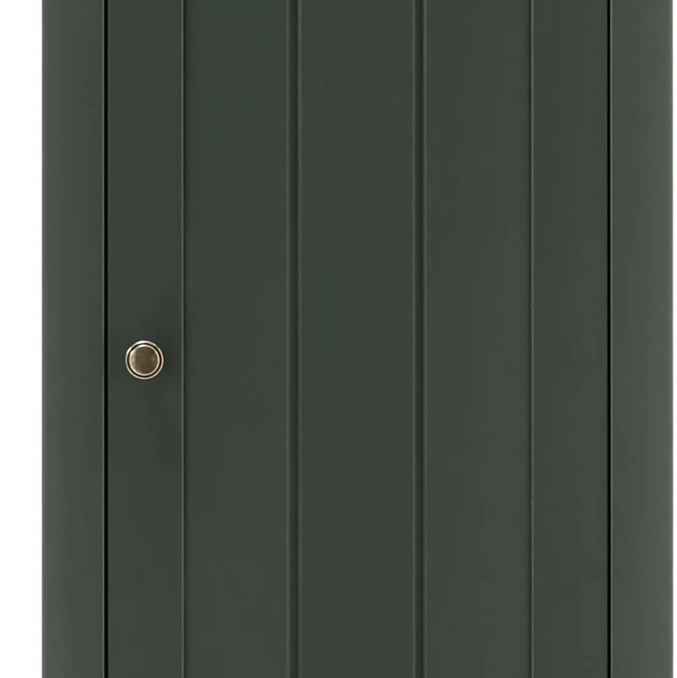 Dunkelgrüne Country Möbel Set - Niestov (vierteilig)