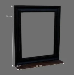 Dunkle Badmöbel im Kolonialstil - Sentiments (dreiteilig)