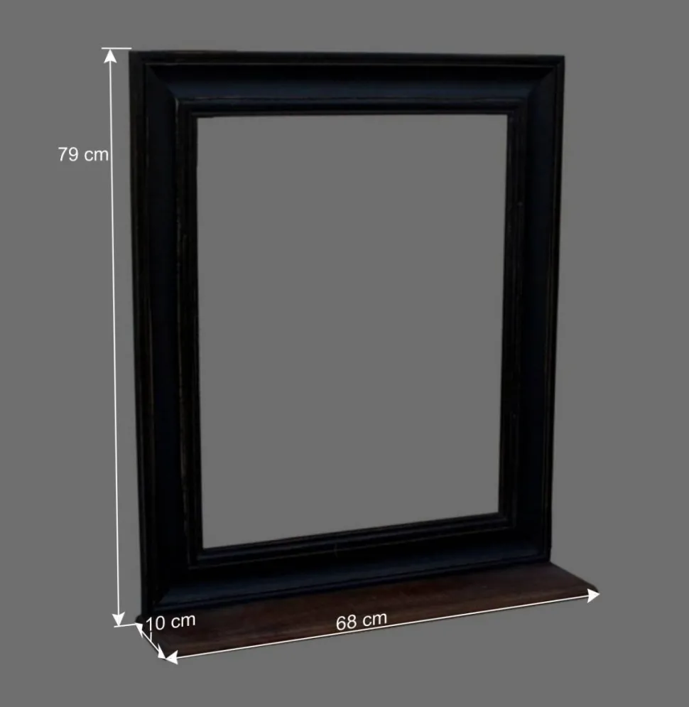 Dunkle Badmöbel im Kolonialstil - Sentiments (dreiteilig)