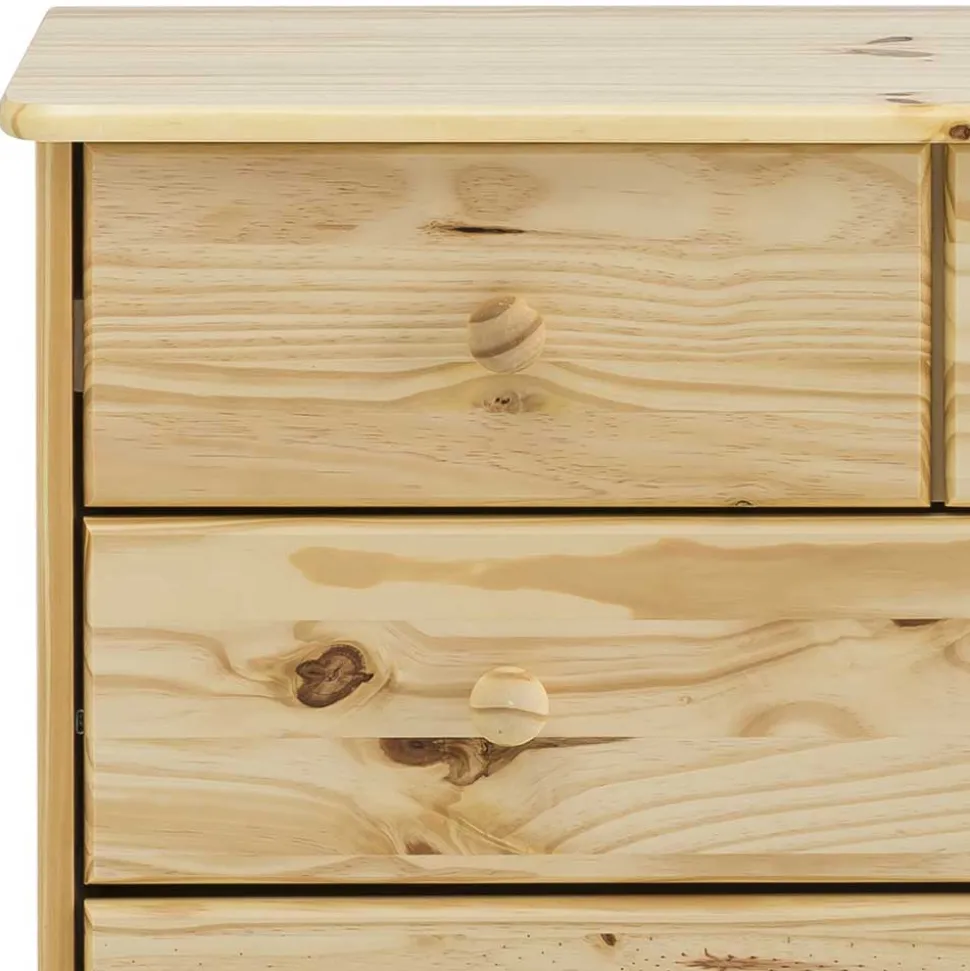 Echtholz Kommode aus Kiefer Massivholz - Eildon