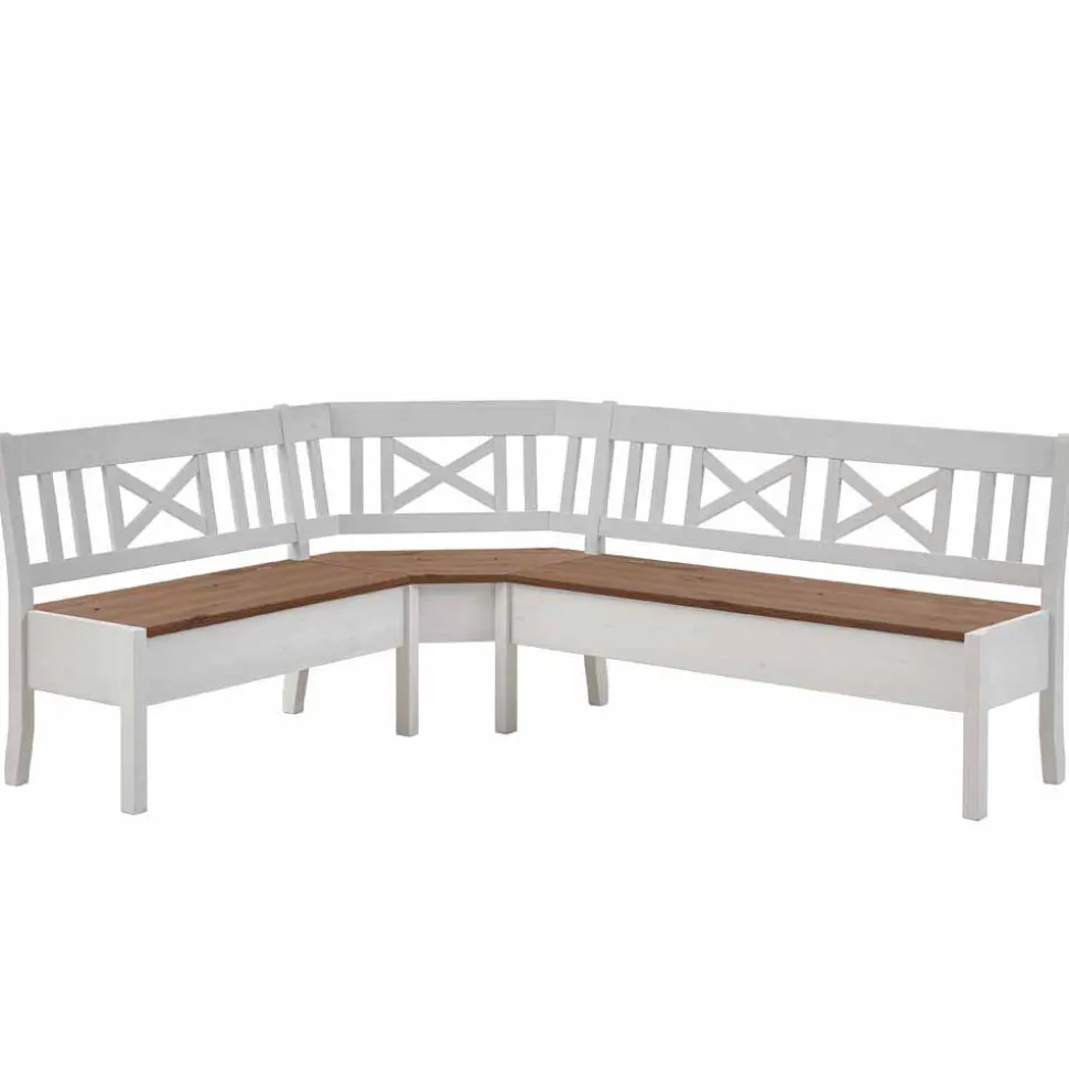 Eckbank Barlad in Massivholz Kiefer