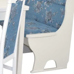 Eckbank Sitzgruppe mit Blumen Muster - Jelanda (vierteilig)