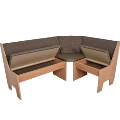 Eckbank Tischgruppe mit fünf Sitzplätzen - Buryas (vierteilig)