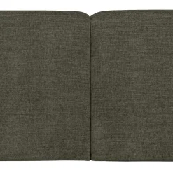 Eckcouch in Graugrün Webstoff - Grover