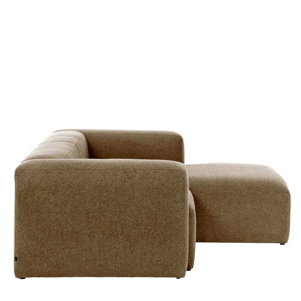 Eckcouch Sofalandschaft in Beige Chenille - Ruhnau