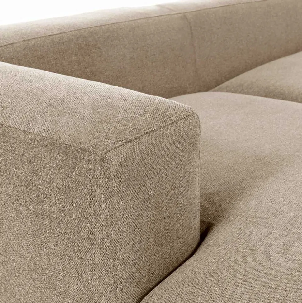 Eckcouch Sofalandschaft in Beige Chenille - Ruhnau